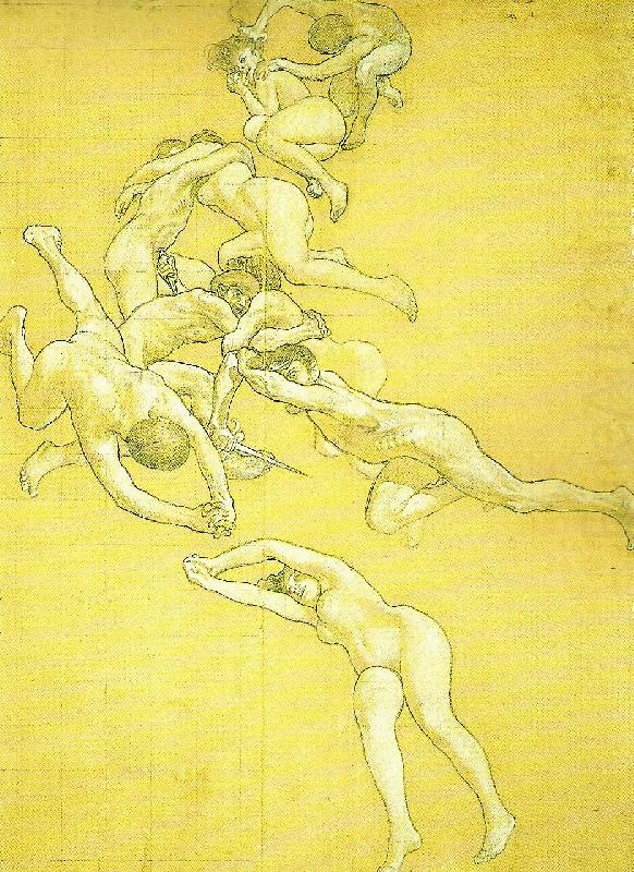 Carl Larsson de manskliga lidelserna-passionerna china oil painting image